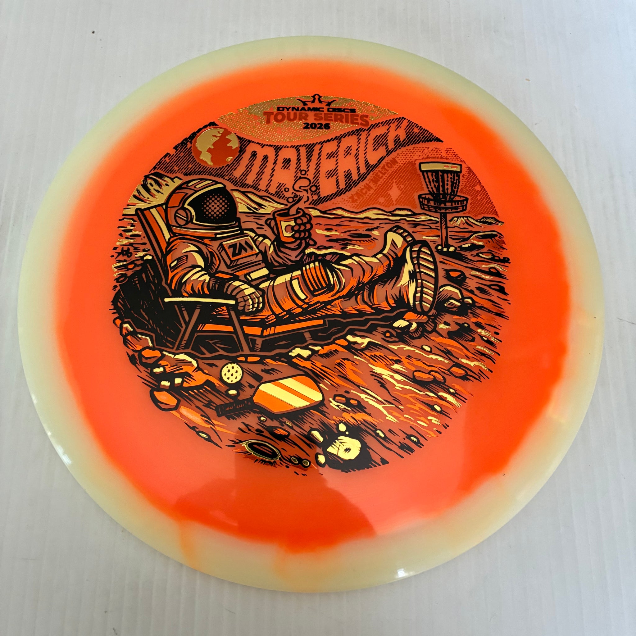 Dynamic Discs 2026 Zach Melton Lucid-X Moonshine Glow Orbit Maverick 7/4/-1.5/2