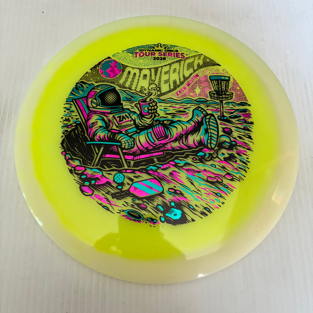 Dynamic Discs 2026 Zach Melton Lucid-X Moonshine Glow Orbit Maverick 7/4/-1.5/2