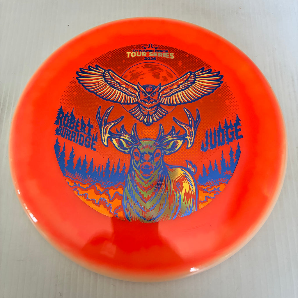 Dynamic Discs 2026 Robert Burridge Lucid-X Moonshine Glow Orbit Judge 2/4/0/1