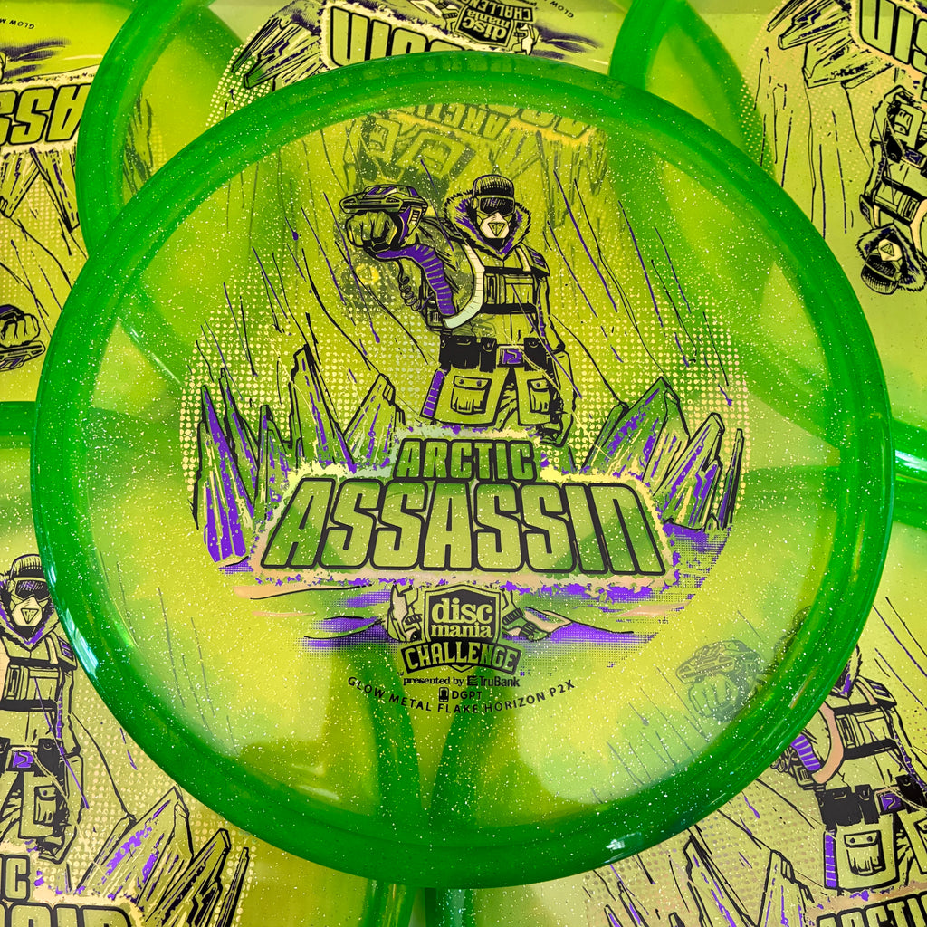Discmania Challenge Arctic Assassin Metal Flake Horizon C-Line P2x 2/3/0/1