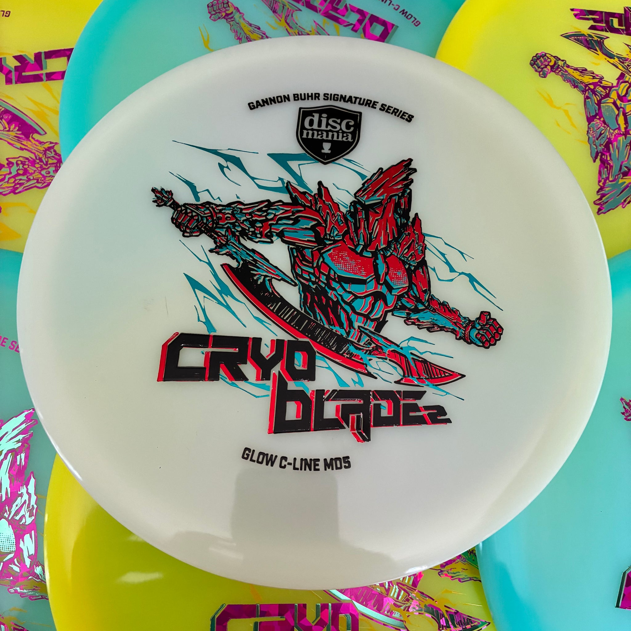 Discmania 2026 Gannon Buhr Signature Series Cryo Blade 2 Glow C-Line MD5 5/3/0/4
