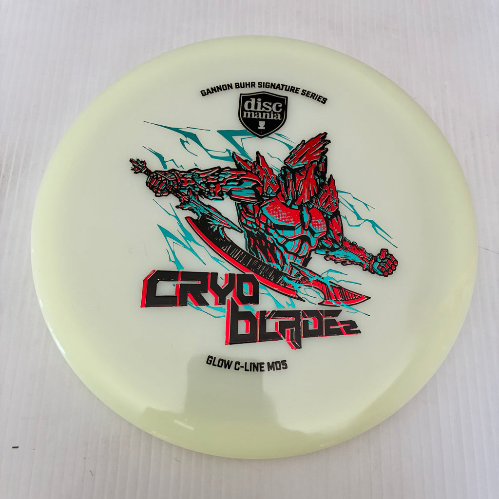 Discmania 2026 Gannon Buhr Signature Series Cryo Blade 2 Glow C-Line MD5 5/3/0/4