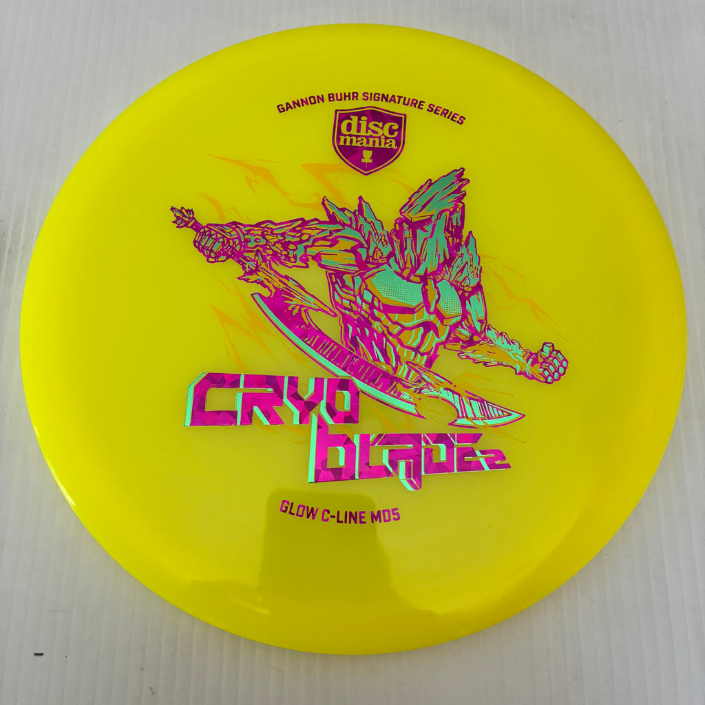 Discmania 2026 Gannon Buhr Signature Series Cryo Blade 2 Glow C-Line MD5 5/3/0/4