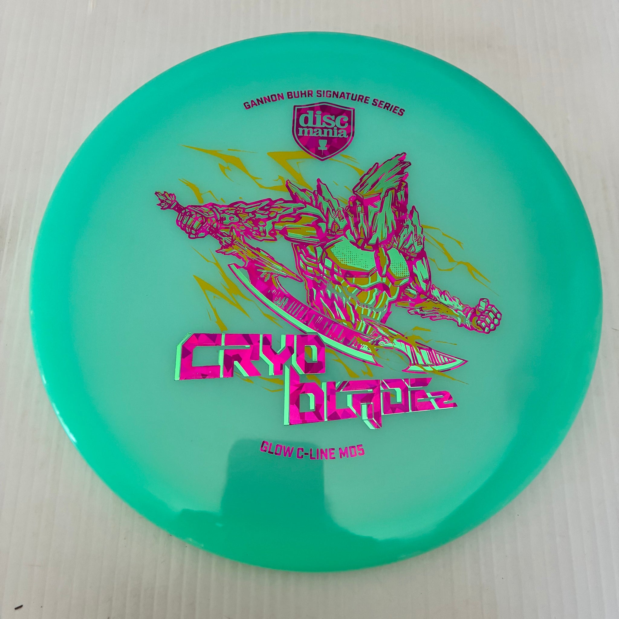 Discmania 2026 Gannon Buhr Signature Series Cryo Blade 2 Glow C-Line MD5 5/3/0/4