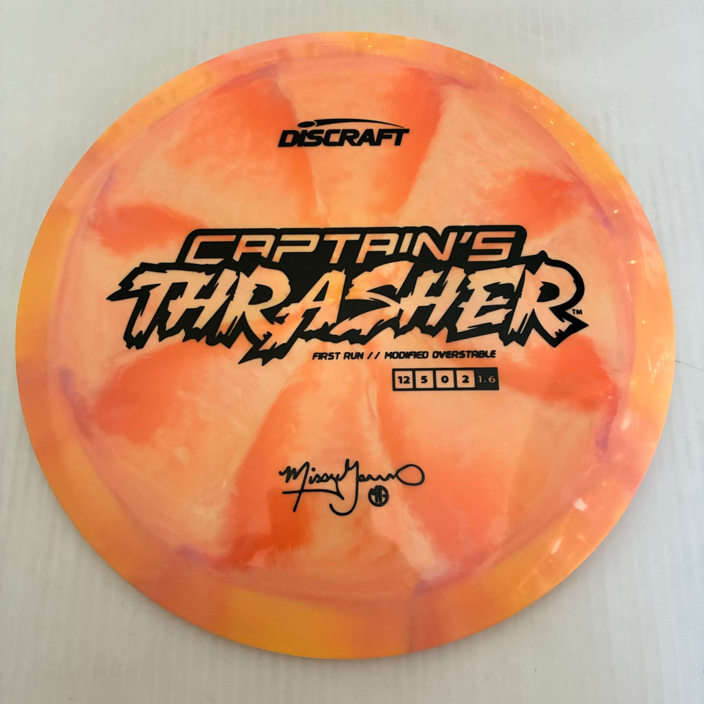Discraft First Run Missy Gannon Swirly ESP Captain's Thrasher 12/5/0/2