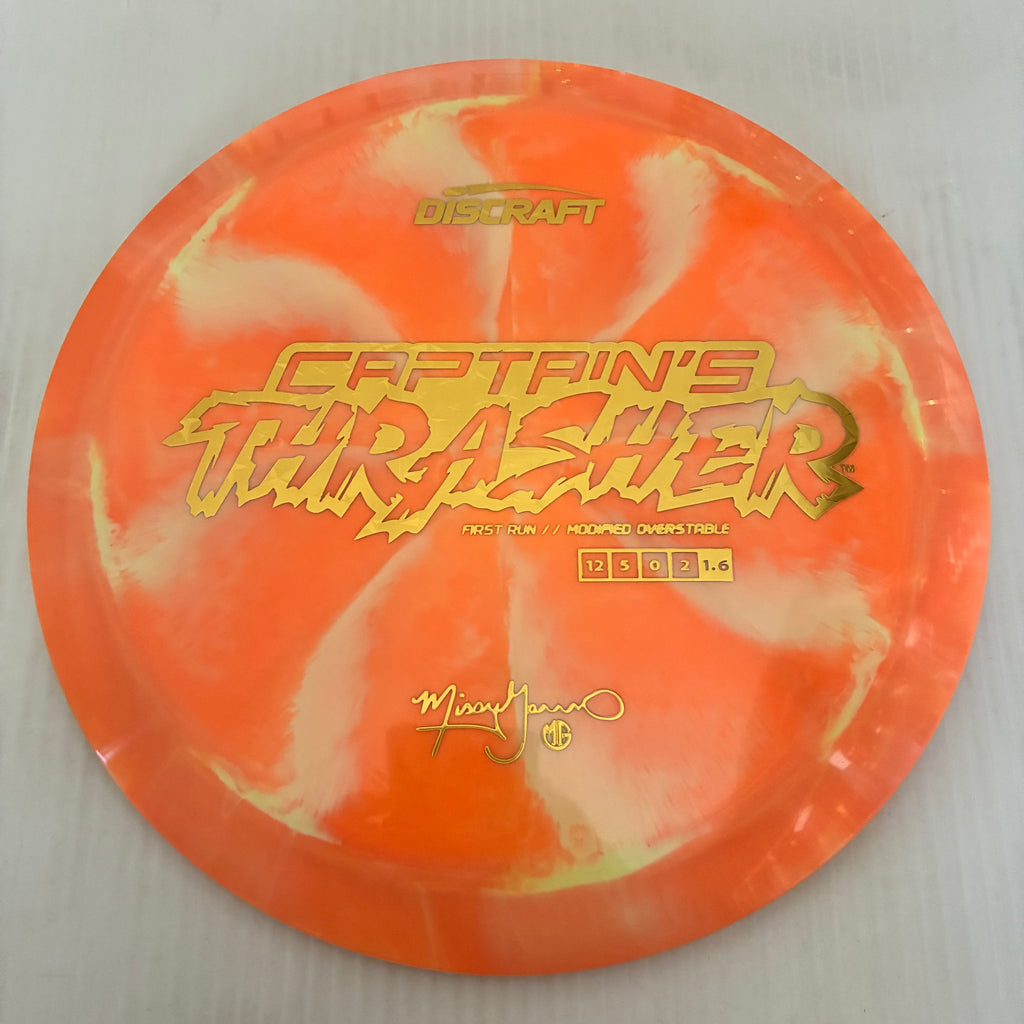 Discraft First Run Missy Gannon Swirly ESP Captain's Thrasher 12/5/0/2