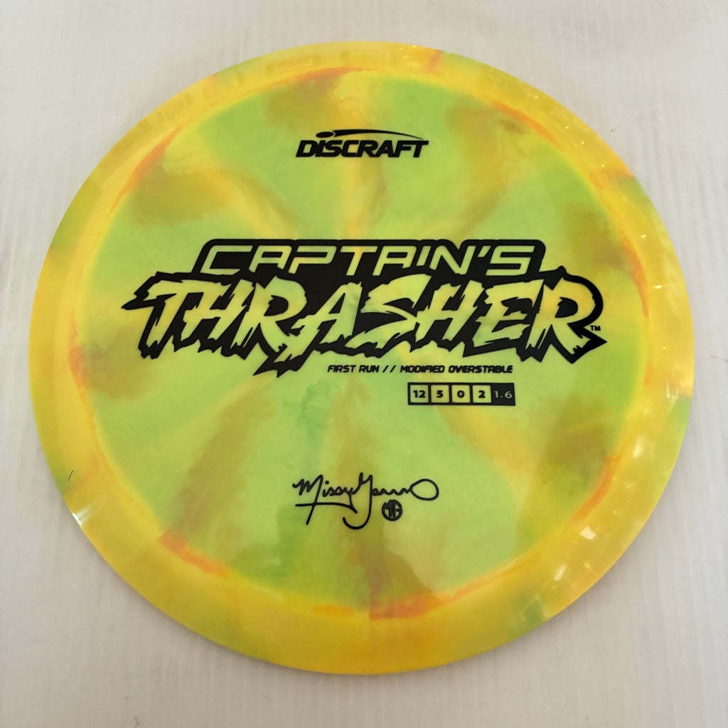 Discraft First Run Missy Gannon Swirly ESP Captain's Thrasher 12/5/0/2