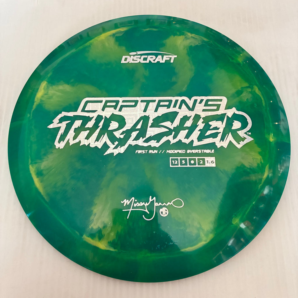 Discraft First Run Missy Gannon Swirly ESP Captain's Thrasher 12/5/0/2