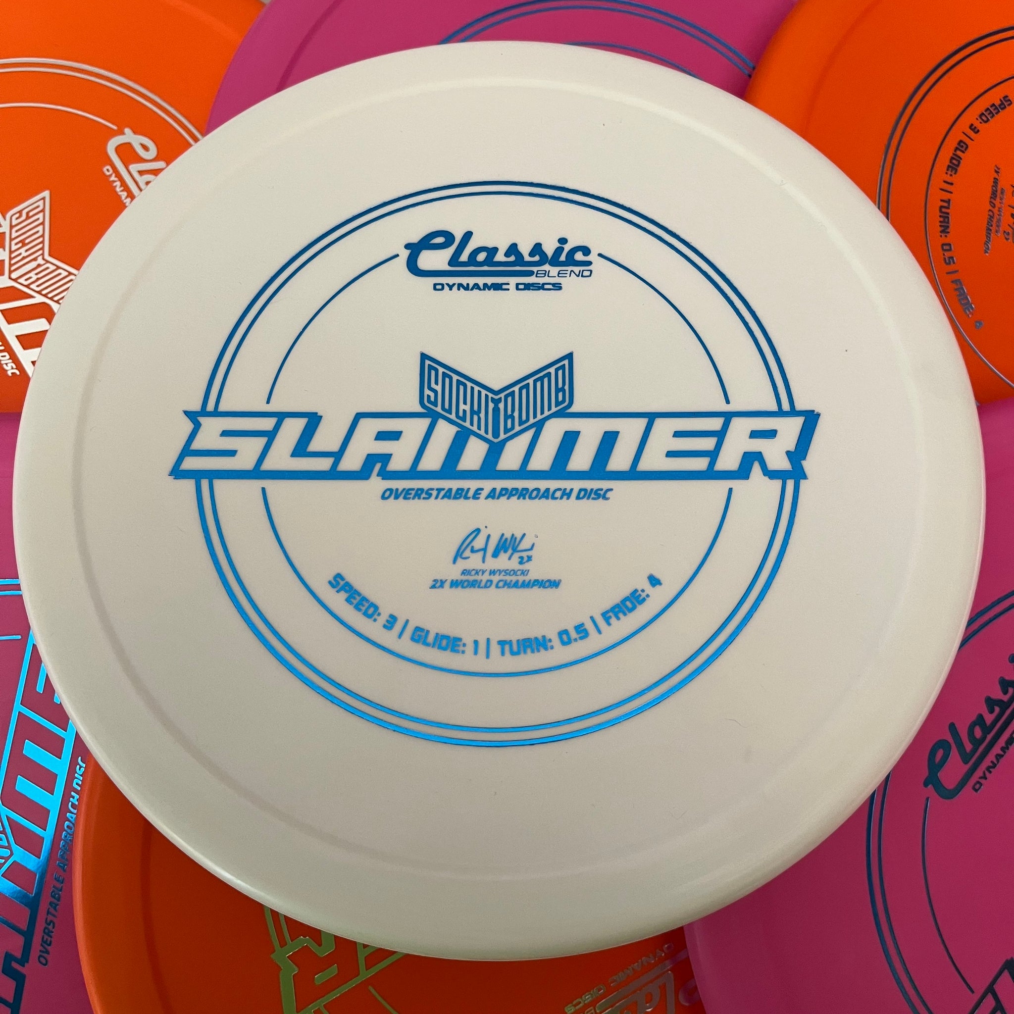 Dynamic Discs Classic Blend Sockibomb Slammer 3/1/0.5/4