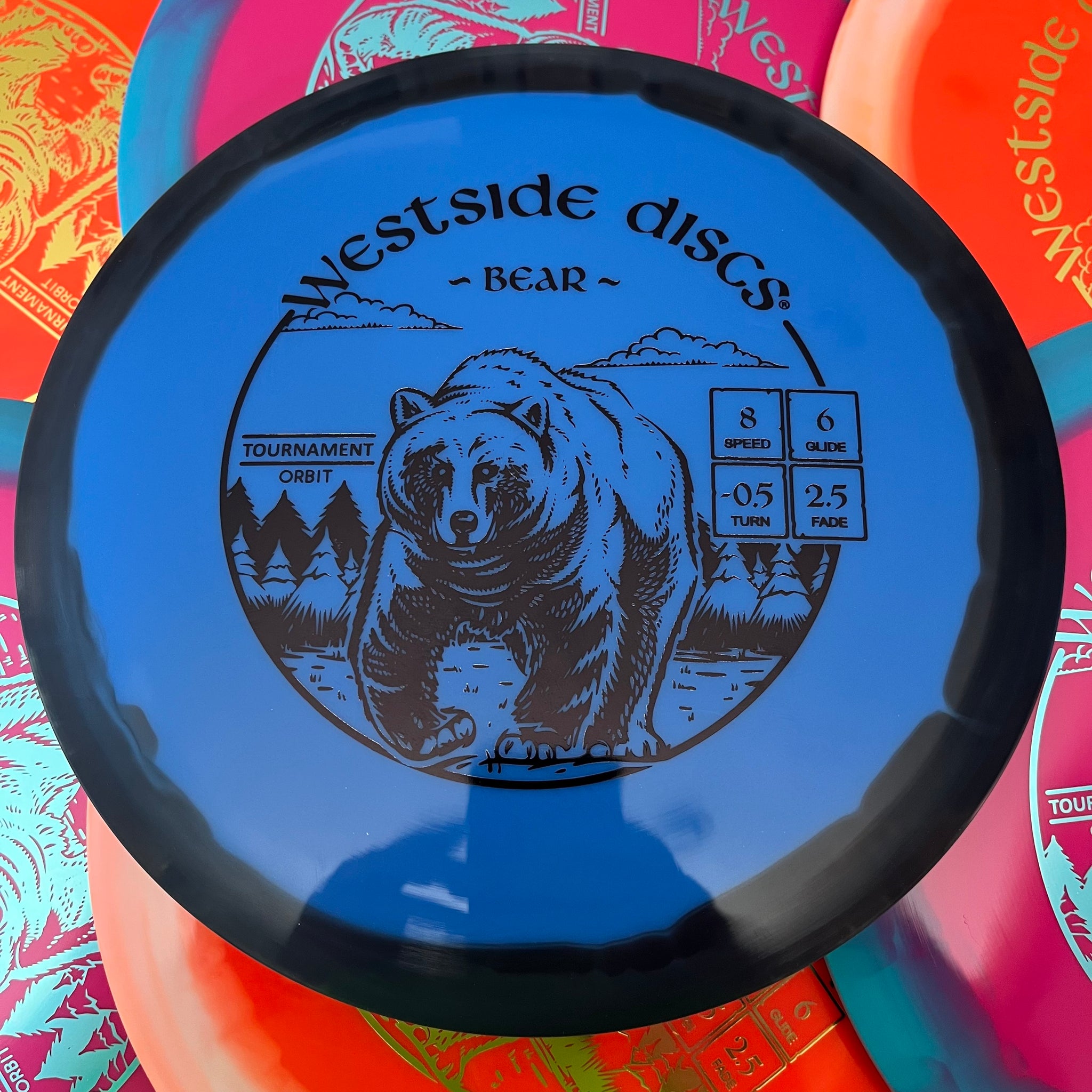 Westside Discs Tournament Orbit Bear 8/6/-0.5/2.5