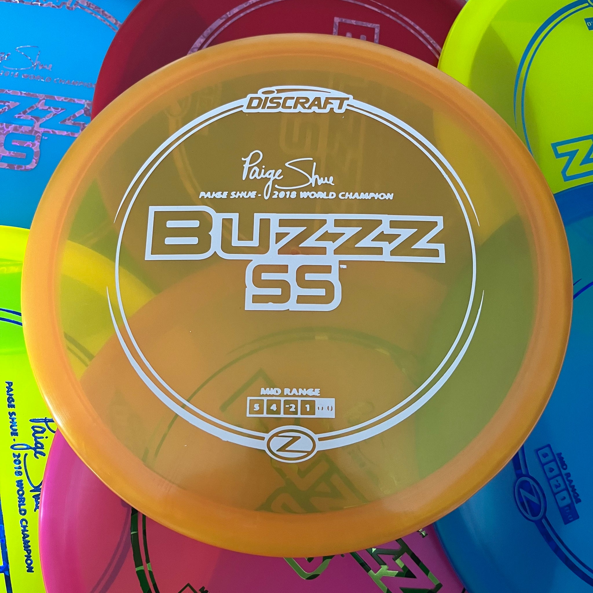 Discraft 1x Paige Shue Z Buzzz SS 5/4/-2/1 (Lightweights)