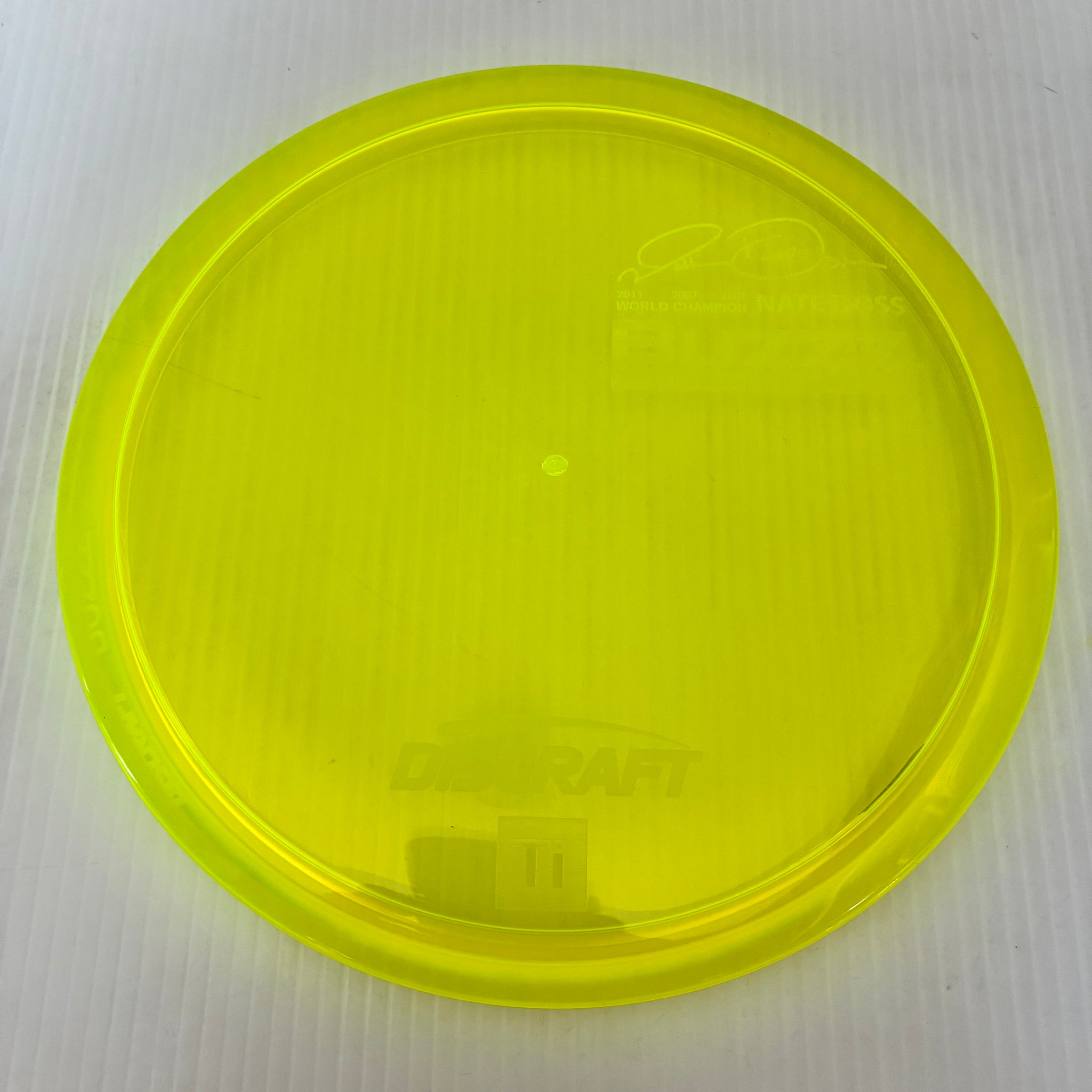 Discraft 2026 Worlds Fundraiser Nate Doss ReIssue Cryztal Z Buzzz 5/4/-1/1