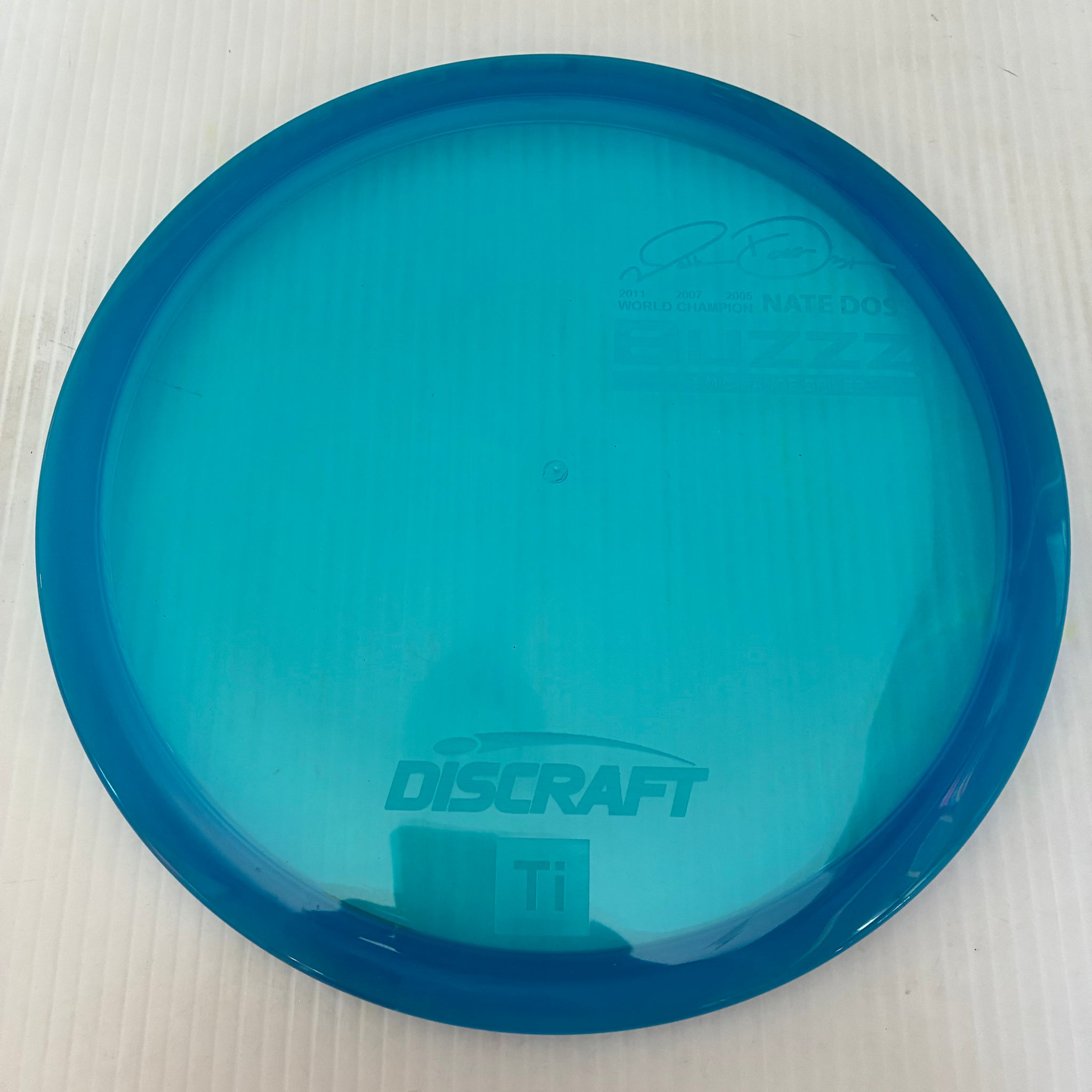 Discraft 2026 Worlds Fundraiser Nate Doss ReIssue Cryztal Z Buzzz 5/4/-1/1
