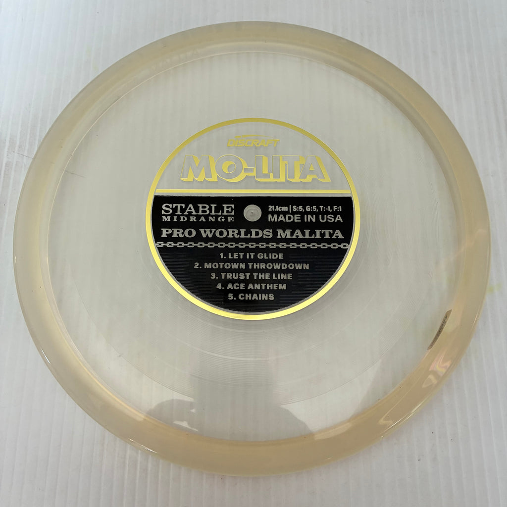 Discraft 2026 Worlds Fundraiser "Mo-Lita" Records Z Malita 5/5/-1/1