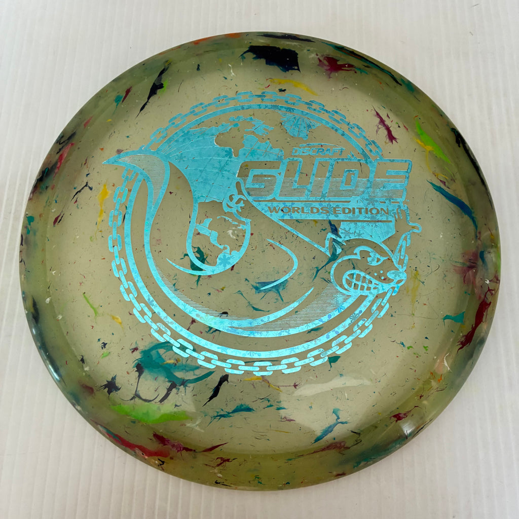 Discraft 2026 Worlds Fundraiser "Around the World" Jawbreaker Z FLX Glide 6/5/-3/2