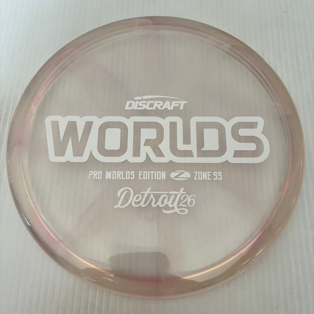 Discraft 2026 Worlds Fundraiser Tour Series Swirl Z Zone SS 4/4/-1/2