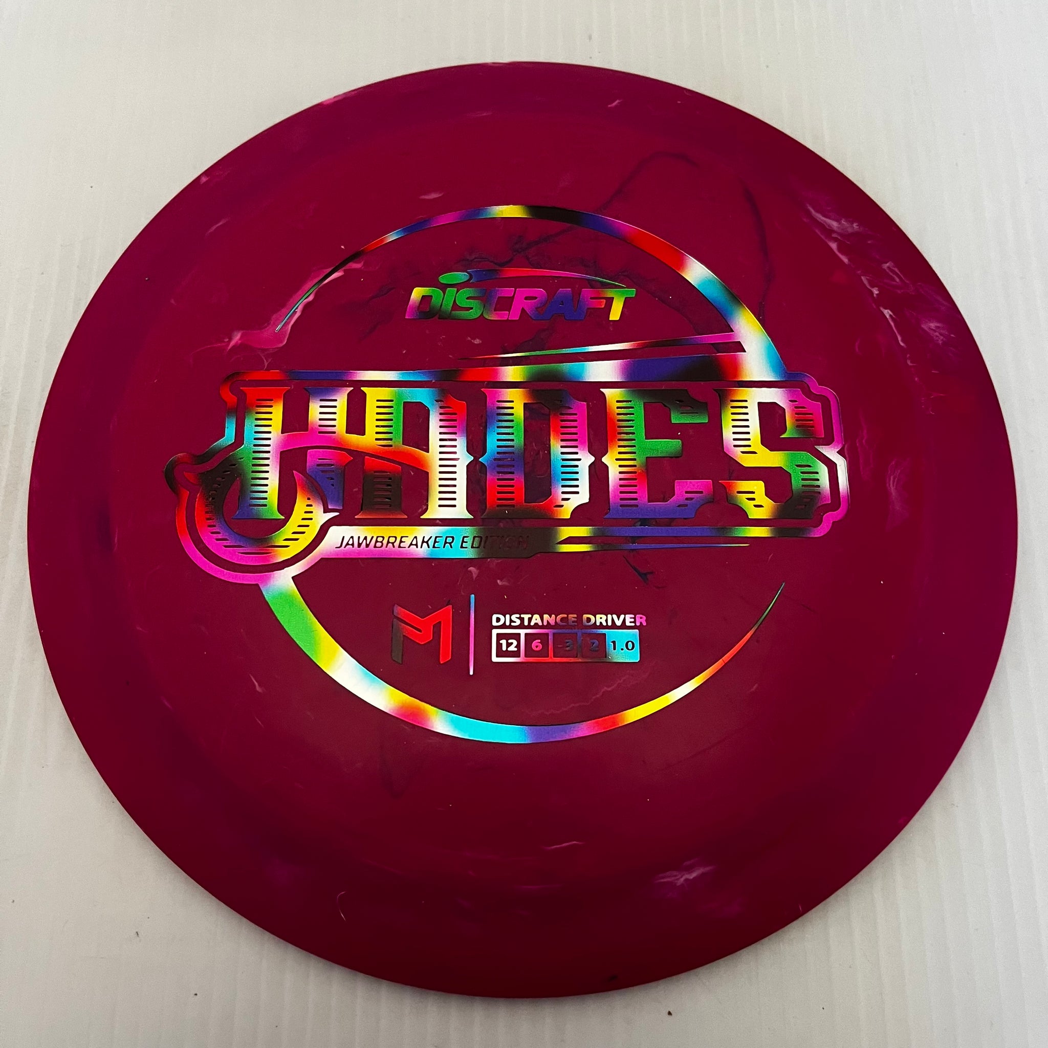 Discraft Paul McBeth Signature Jawbreaker Hades 12/6/-3/2
