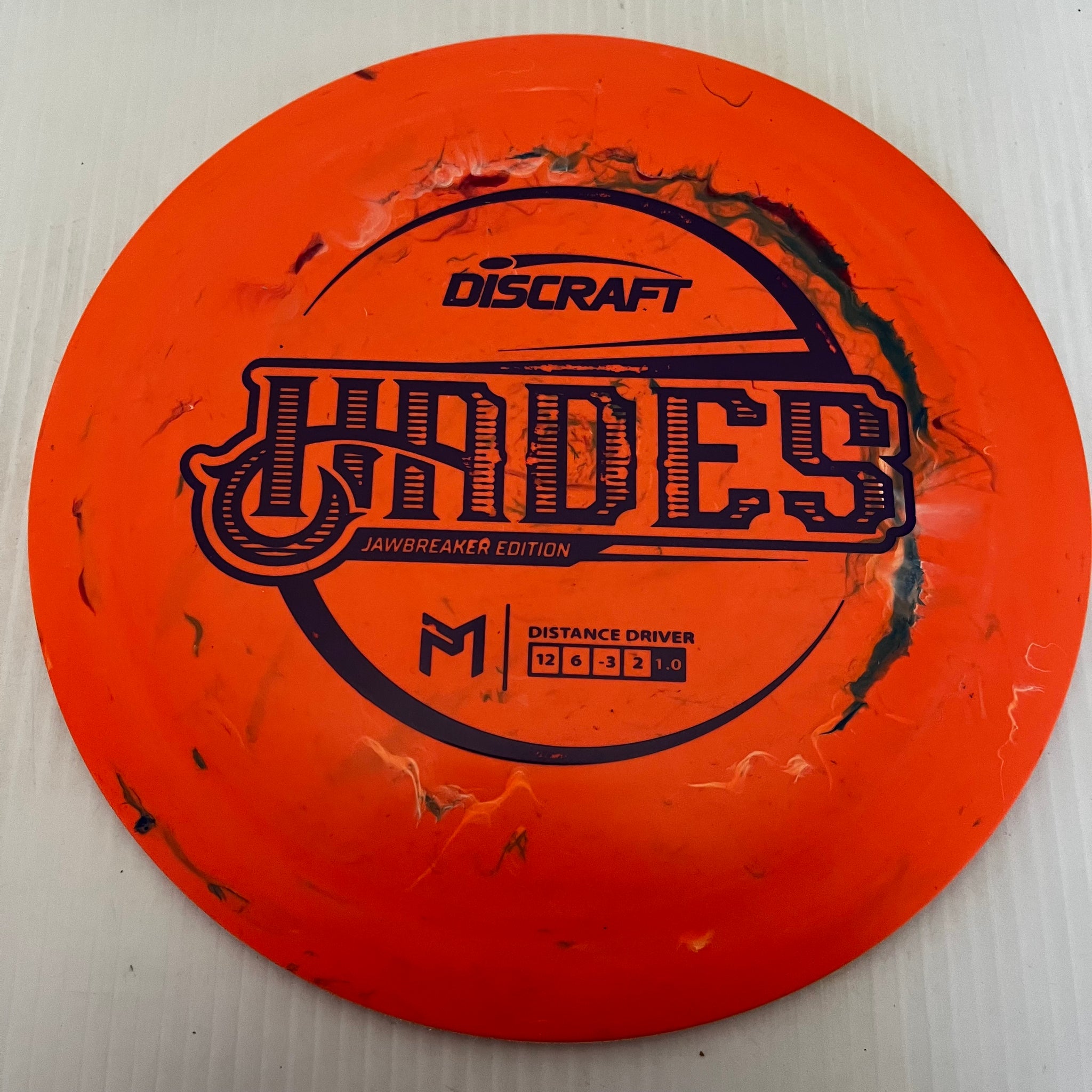 Discraft Paul McBeth Signature Jawbreaker Hades 12/6/-3/2