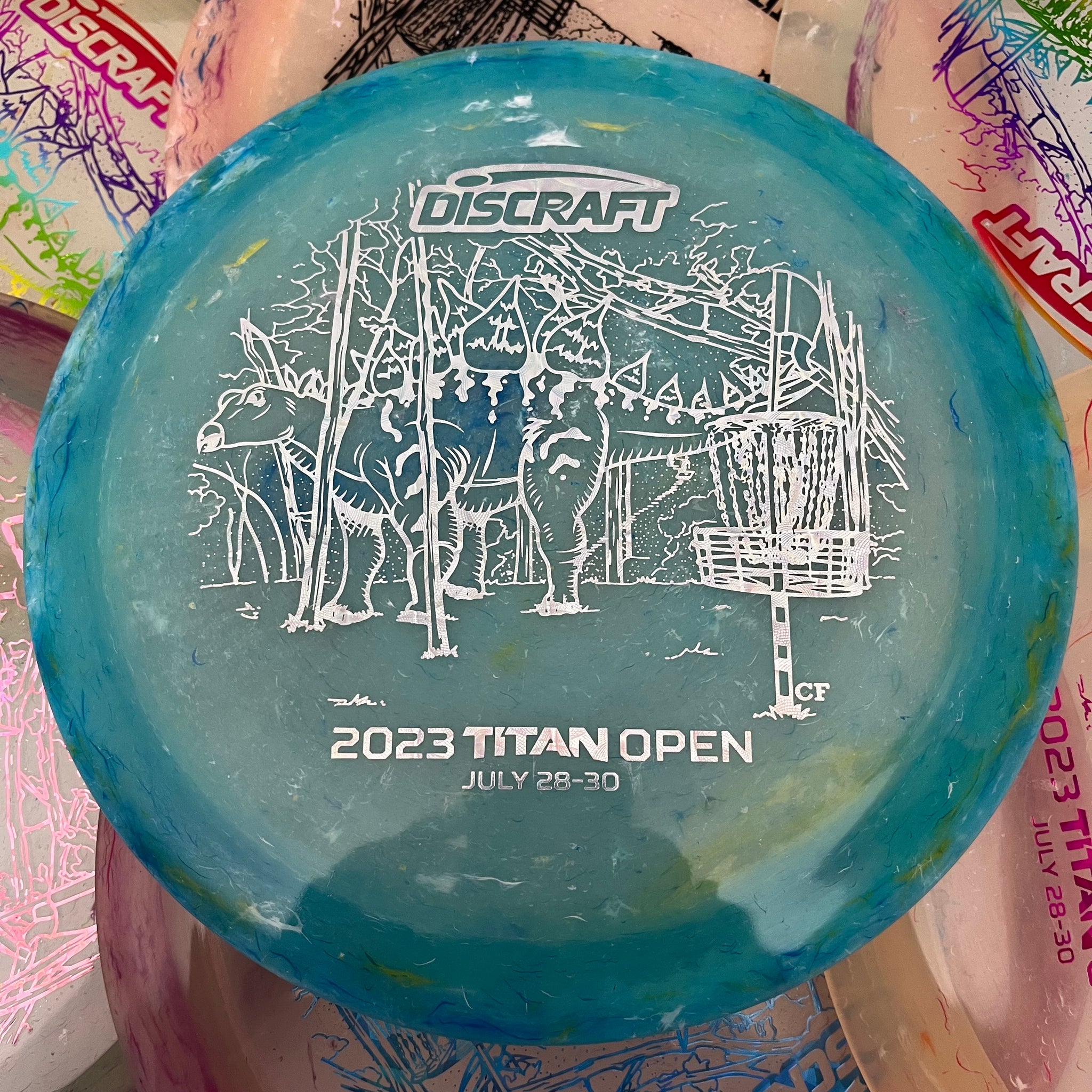 Discraft 2023 Titan Open Jawbreaker Z Venom 13/5/0/3