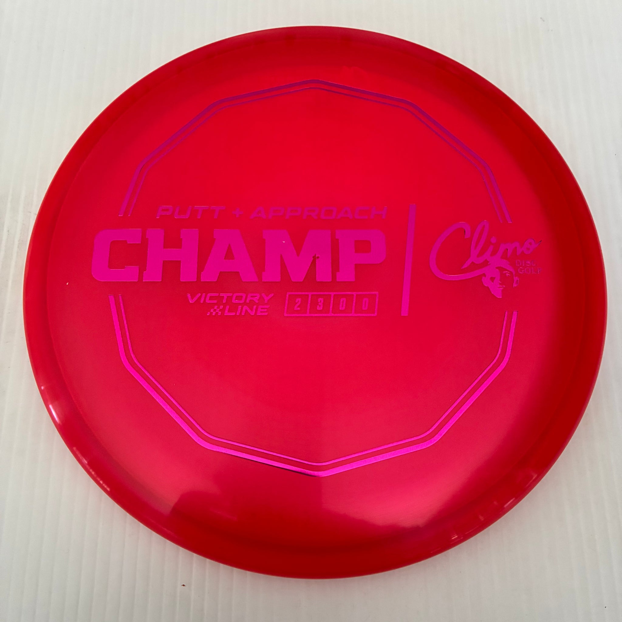 Climo Disc Golf Victory Line Champ 2/3/0/0
