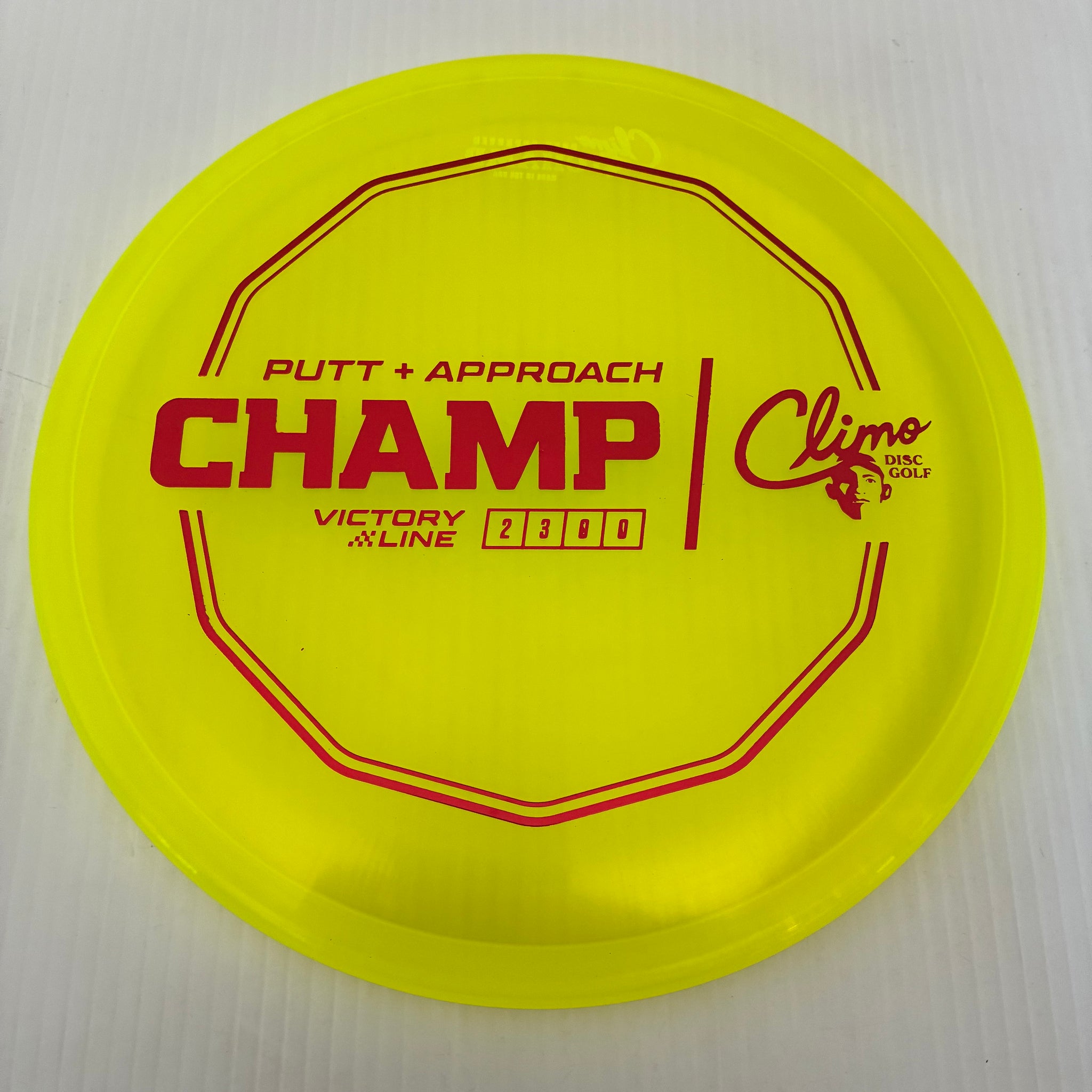 Climo Disc Golf Victory Line Champ 2/3/0/0