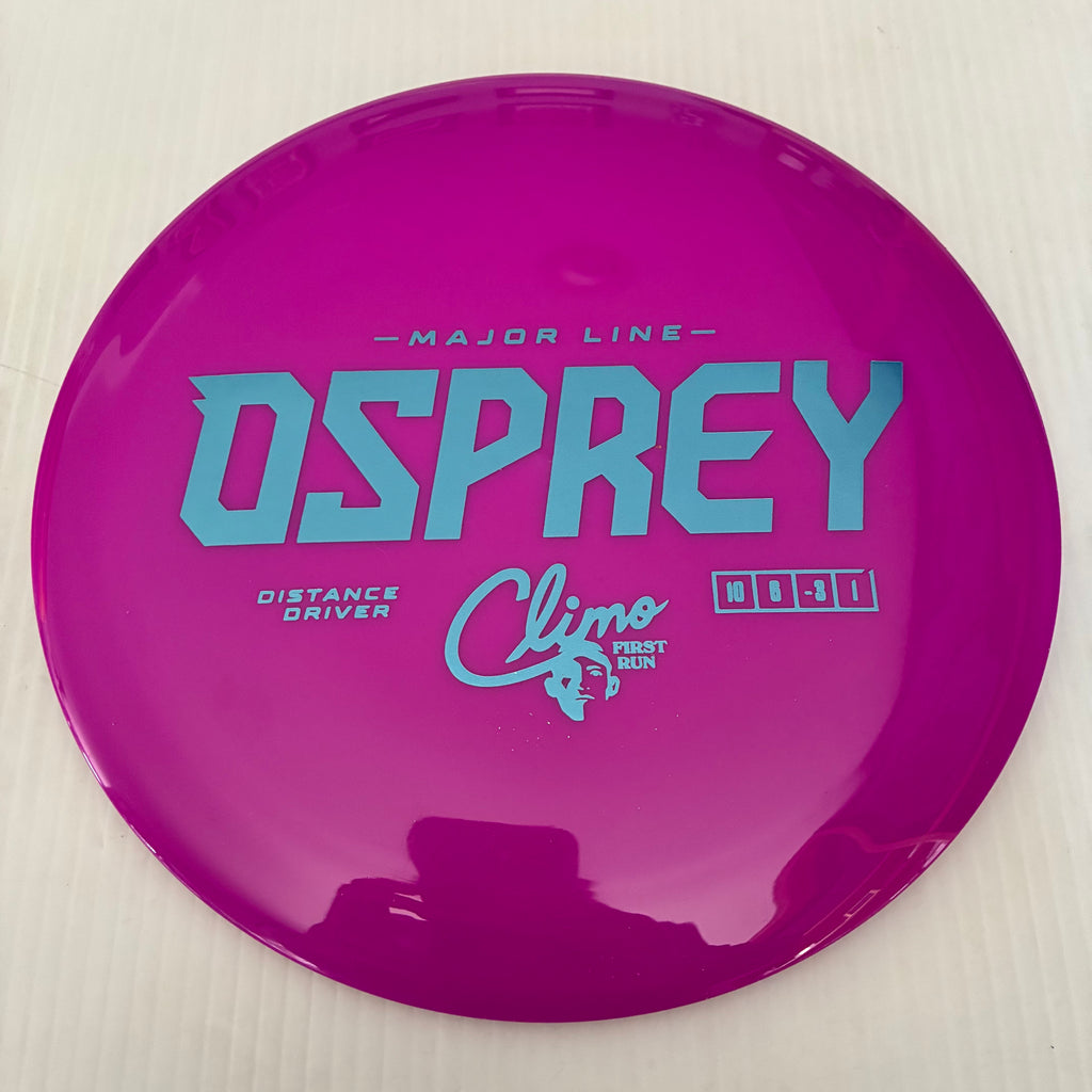 Climo Disc Golf First Run Major Line Osprey 10/6/-3/1