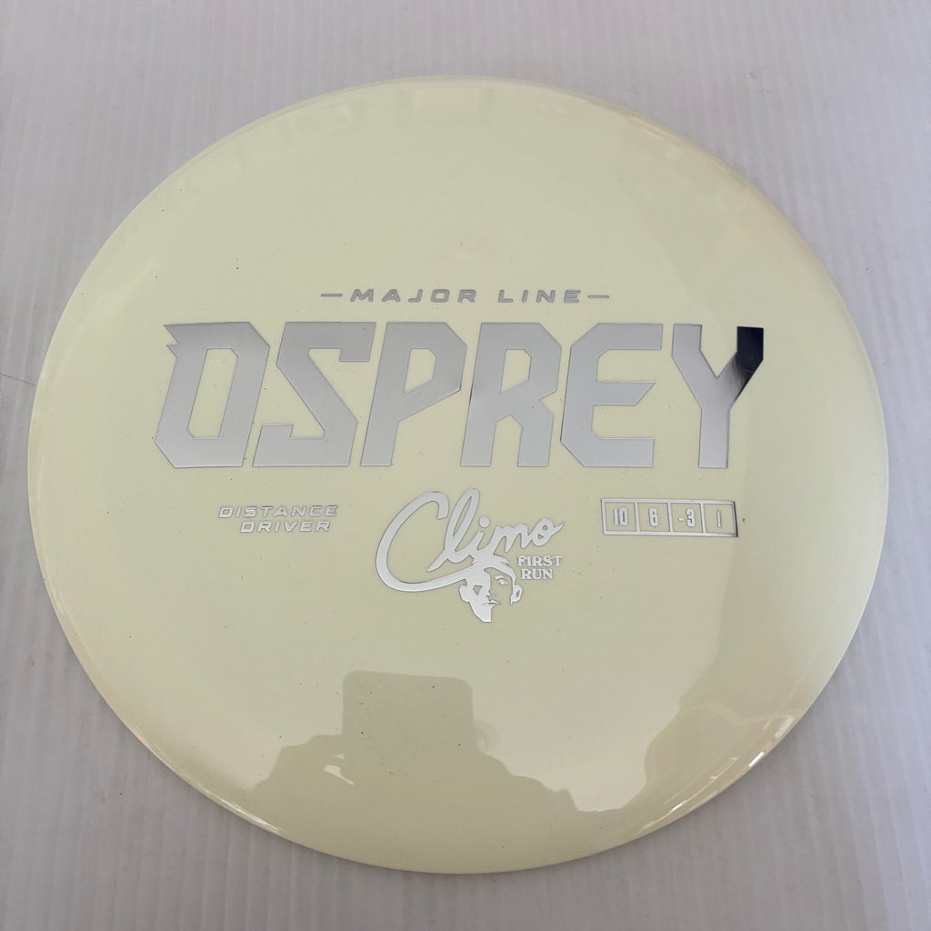 Climo Disc Golf First Run Major Line Osprey 10/6/-3/1