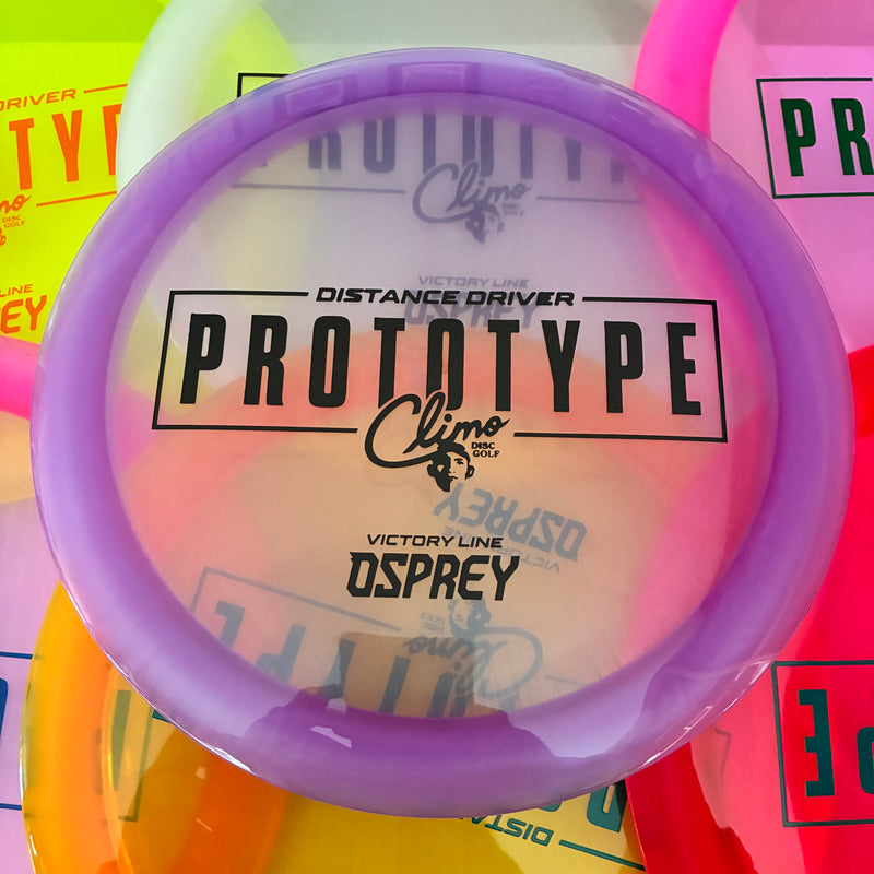 Climo Disc Golf Prototype Victory Line Osprey 10/6/-3/1