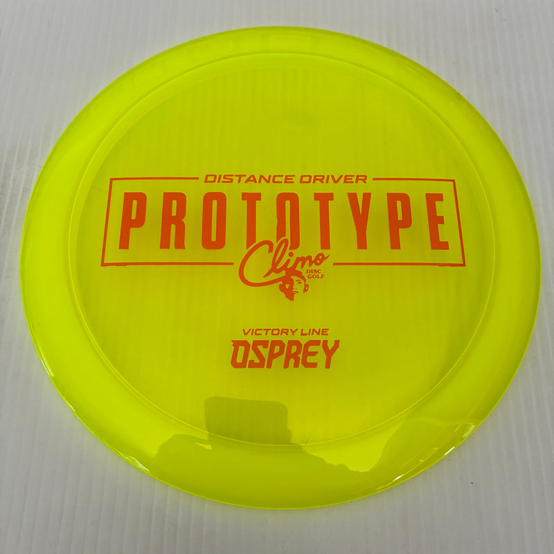 Climo Disc Golf Prototype Victory Line Osprey 10/6/-3/1