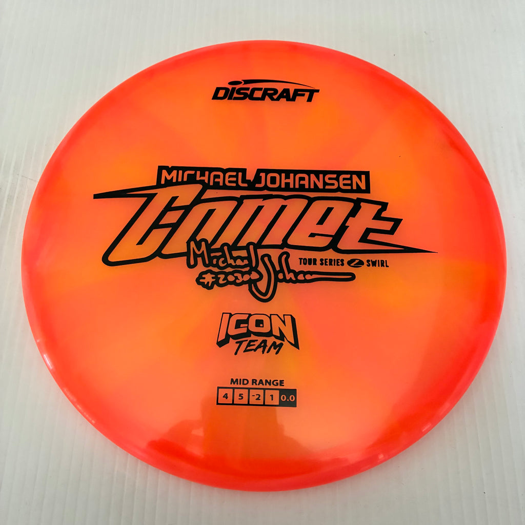 Discraft 2025 Michael Johansen Tour Series Z Swirly Blend Comet 4/5/-2/1