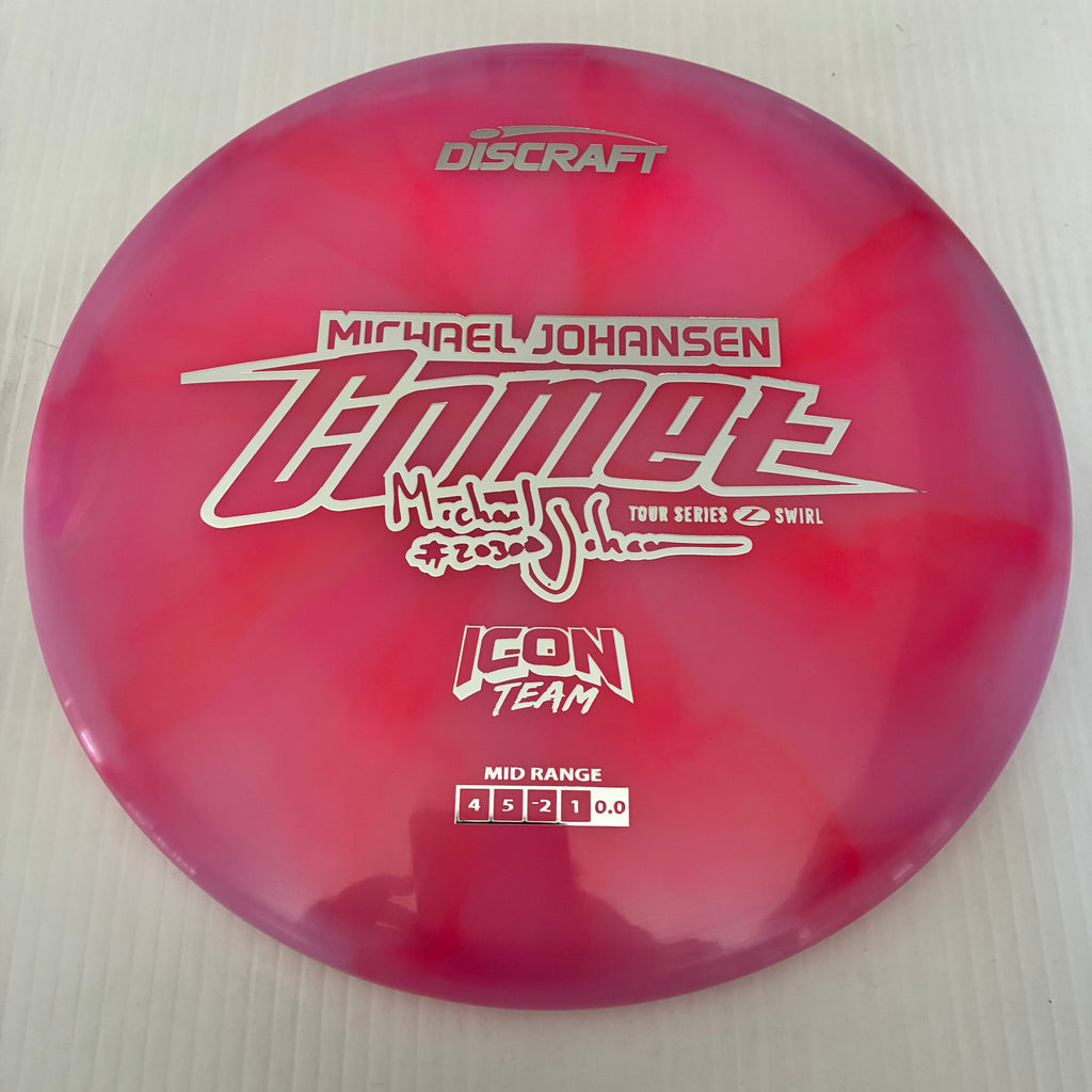 Discraft 2025 Michael Johansen Tour Series Z Swirly Blend Comet 4/5/-2/1