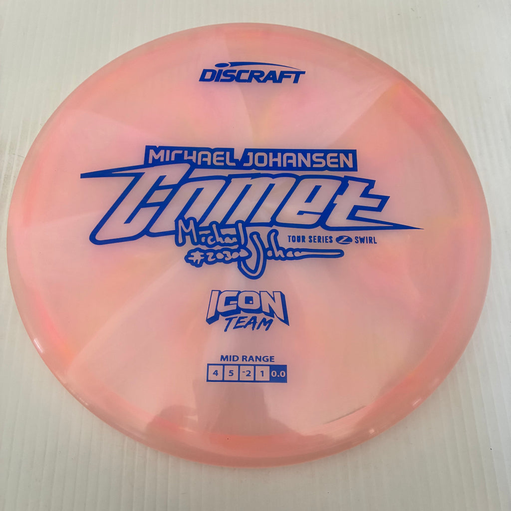 Discraft 2025 Michael Johansen Tour Series Z Swirly Blend Comet 4/5/-2/1
