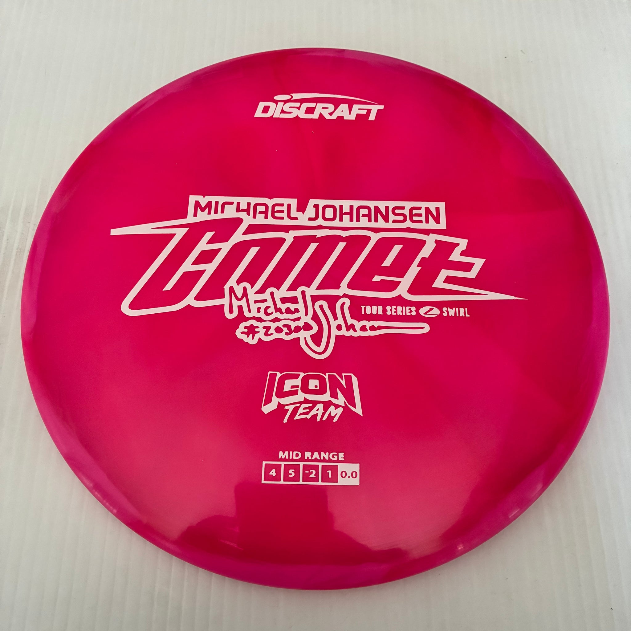 Discraft 2025 Michael Johansen Tour Series Z Swirly Blend Comet 4/5/-2/1
