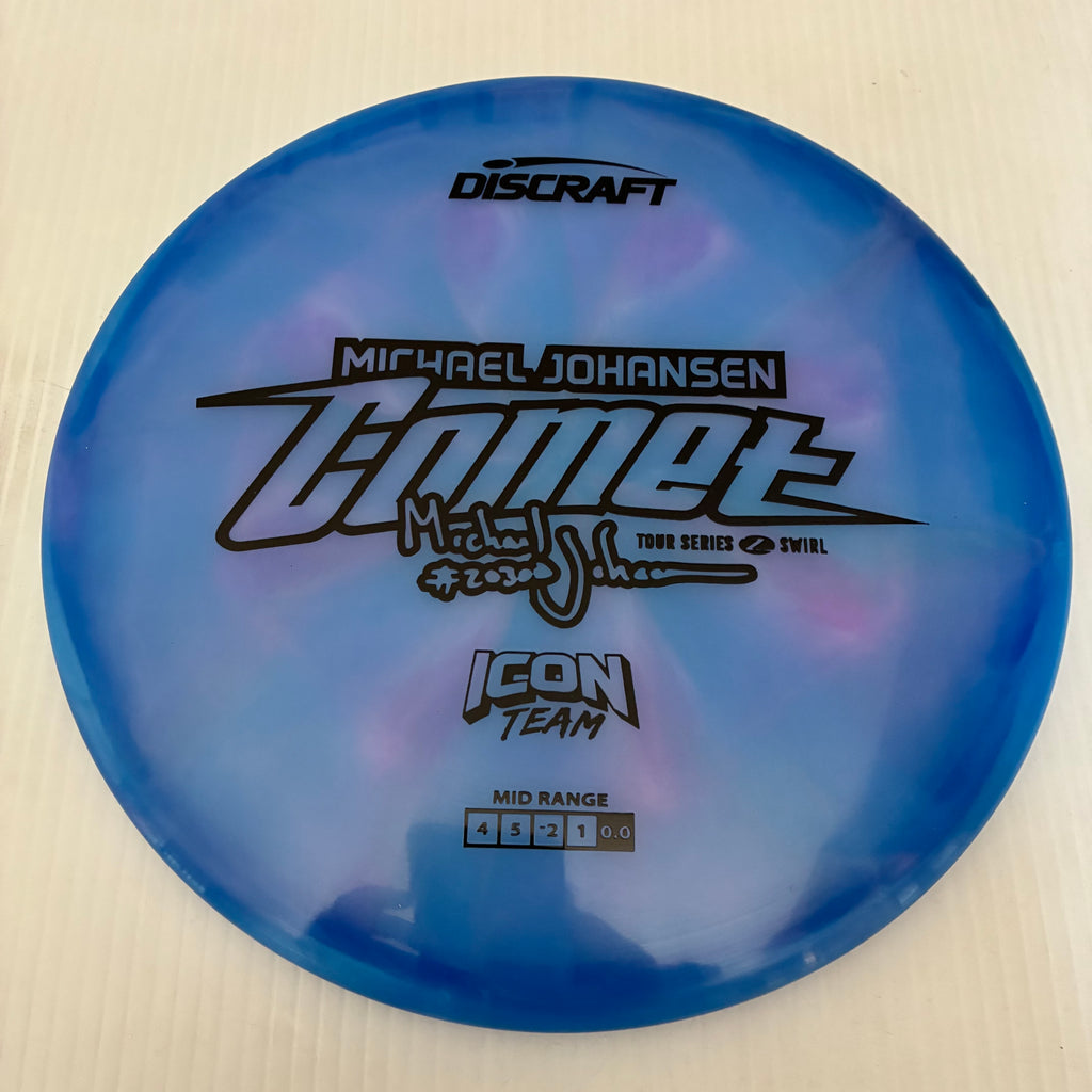 Discraft 2025 Michael Johansen Tour Series Z Swirly Blend Comet 4/5/-2/1