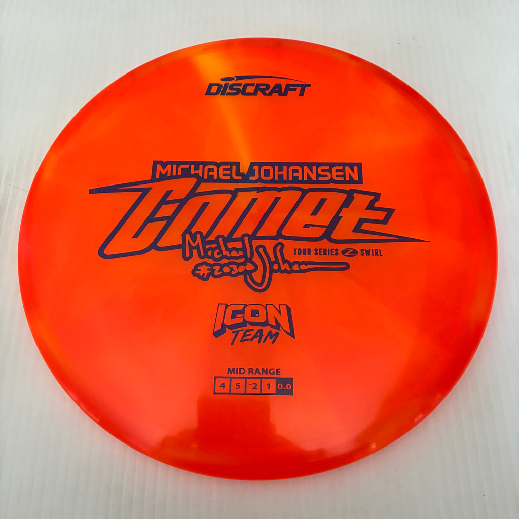 Discraft 2025 Michael Johansen Tour Series Z Swirly Blend Comet 4/5/-2/1
