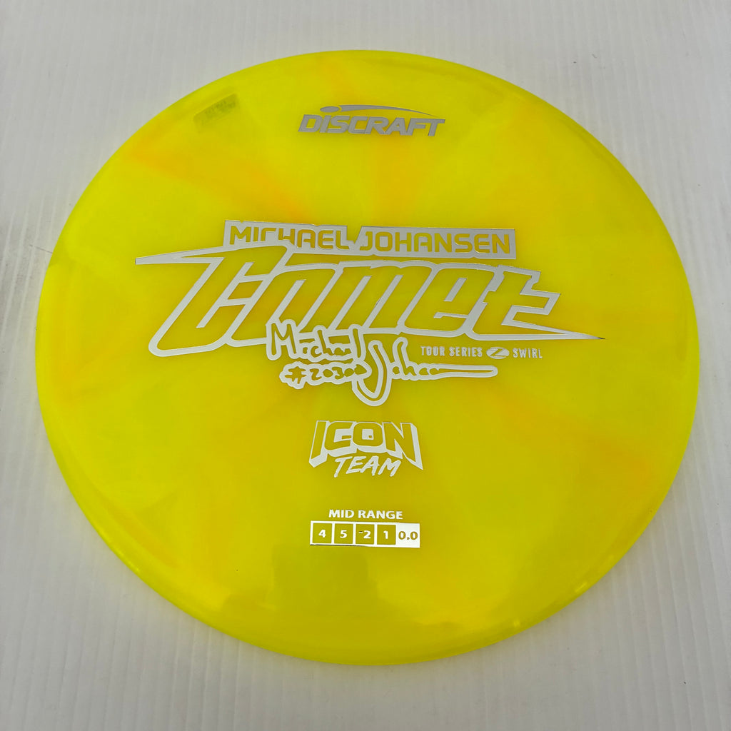 Discraft 2025 Michael Johansen Tour Series Z Swirly Blend Comet 4/5/-2/1