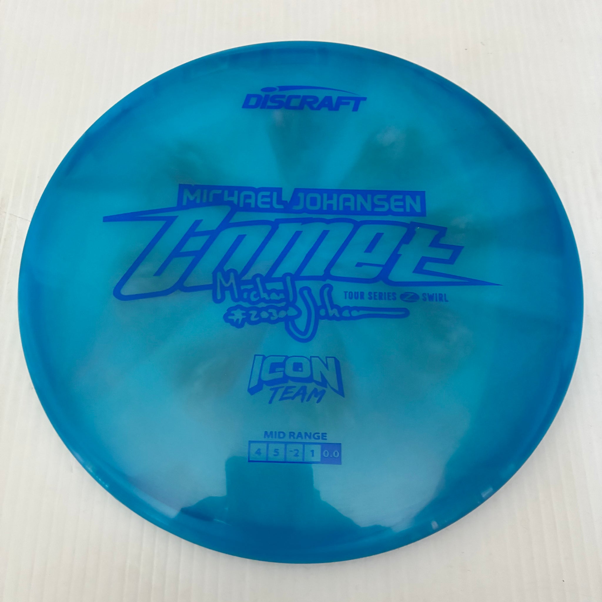 Discraft 2025 Michael Johansen Tour Series Z Swirly Blend Comet 4/5/-2/1