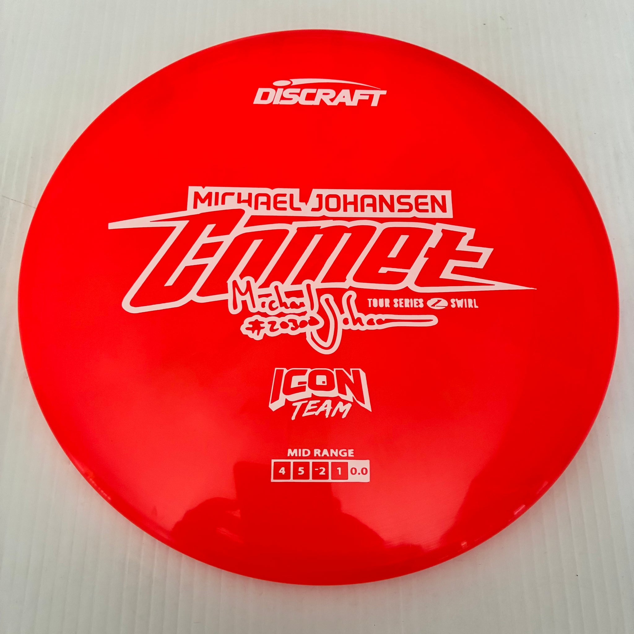 Discraft 2025 Michael Johansen Tour Series Z Swirly Blend Comet 4/5/-2/1