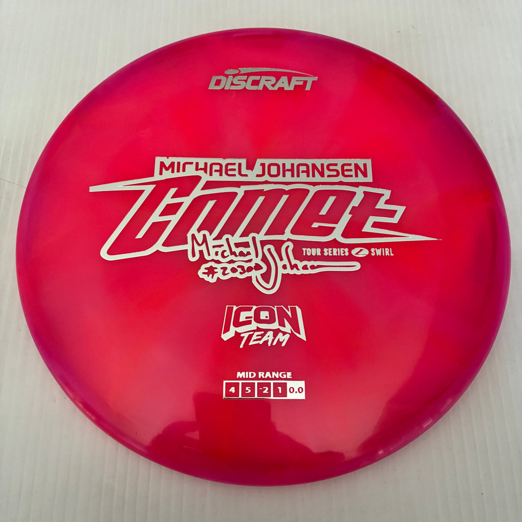 Discraft 2025 Michael Johansen Tour Series Z Swirly Blend Comet 4/5/-2/1