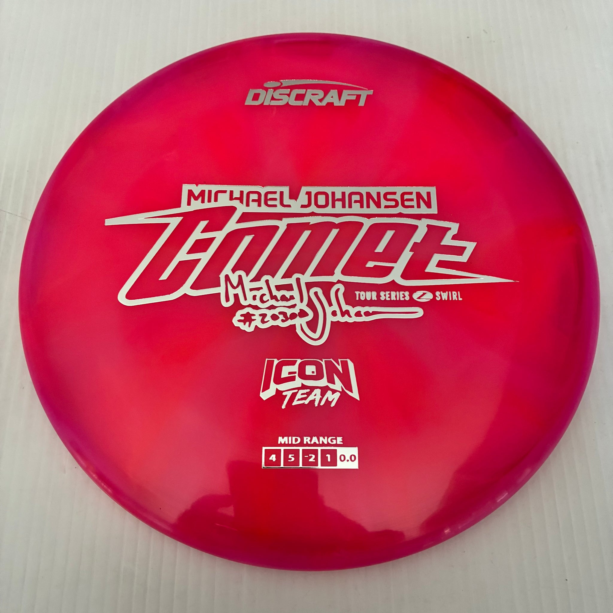 Discraft 2025 Michael Johansen Tour Series Z Swirly Blend Comet 4/5/-2/1