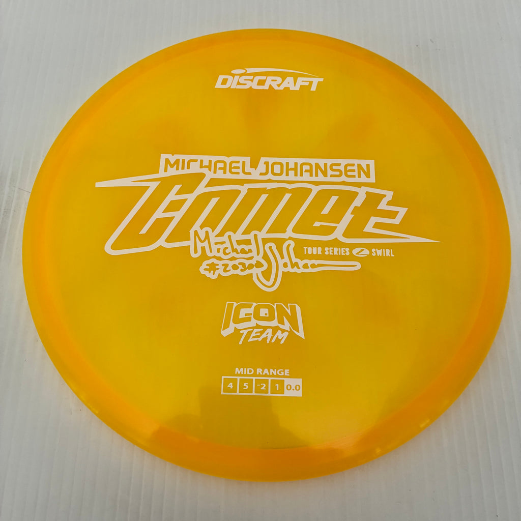 Discraft 2025 Michael Johansen Tour Series Z Swirly Blend Comet 4/5/-2/1