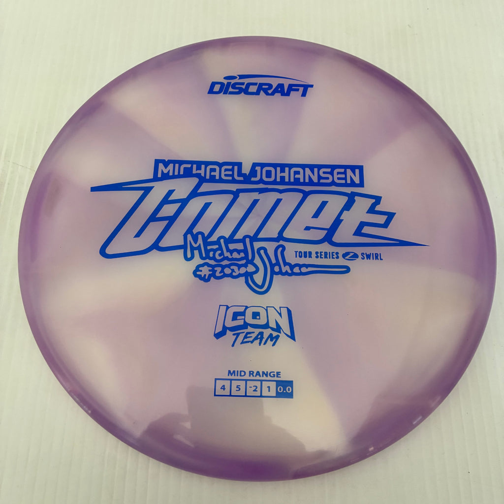 Discraft 2025 Michael Johansen Tour Series Z Swirly Blend Comet 4/5/-2/1