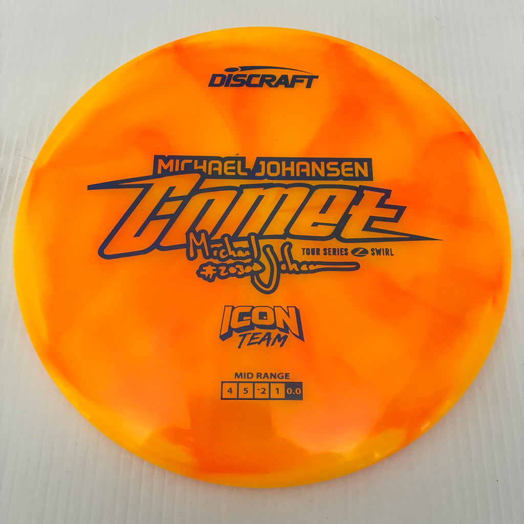 Discraft 2025 Michael Johansen Tour Series Z Swirly Blend Comet 4/5/-2/1