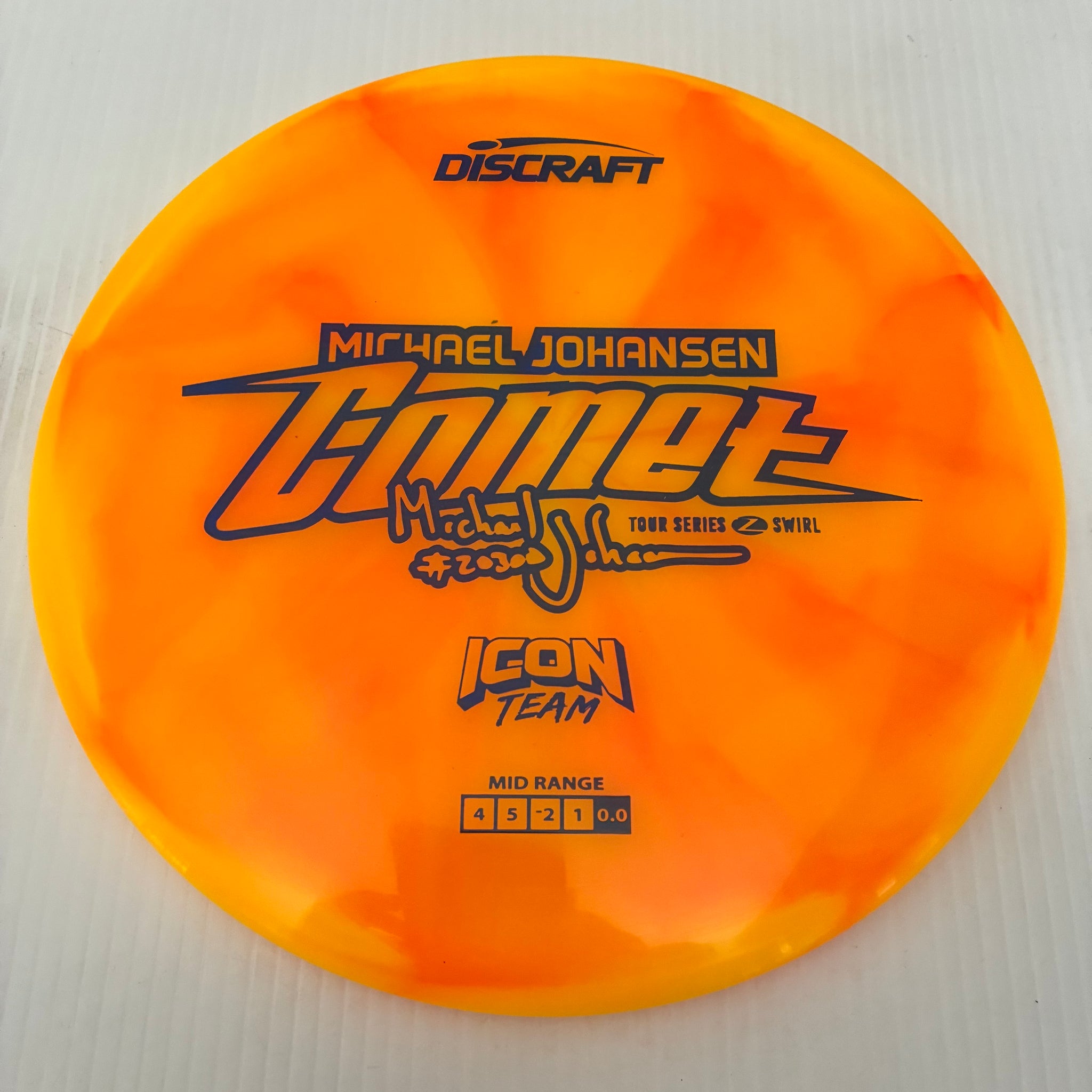 Discraft 2025 Michael Johansen Tour Series Z Swirly Blend Comet 4/5/-2/1