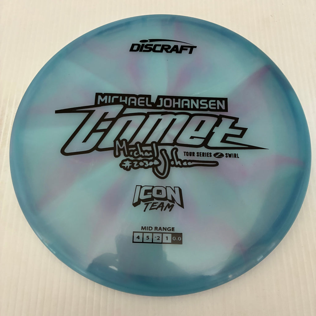 Discraft 2025 Michael Johansen Tour Series Z Swirly Blend Comet 4/5/-2/1