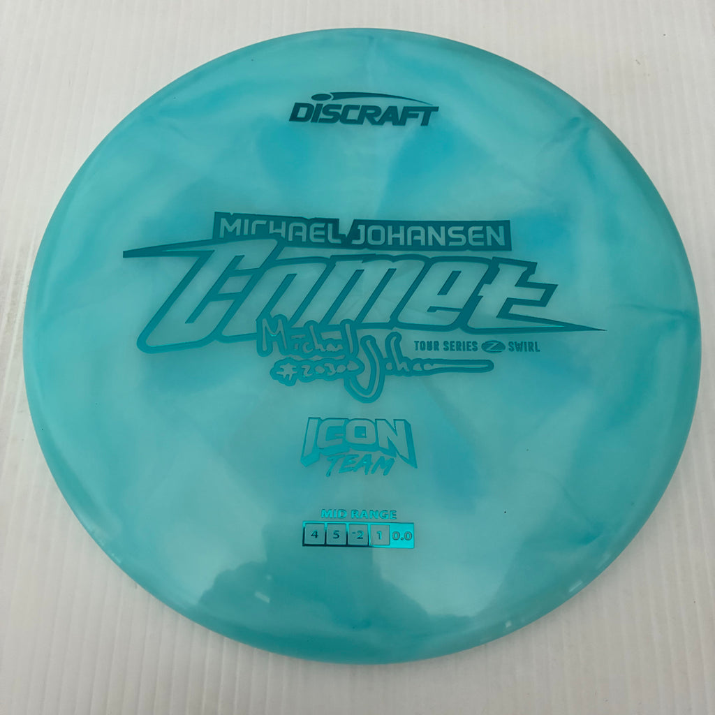 Discraft 2025 Michael Johansen Tour Series Z Swirly Blend Comet 4/5/-2/1