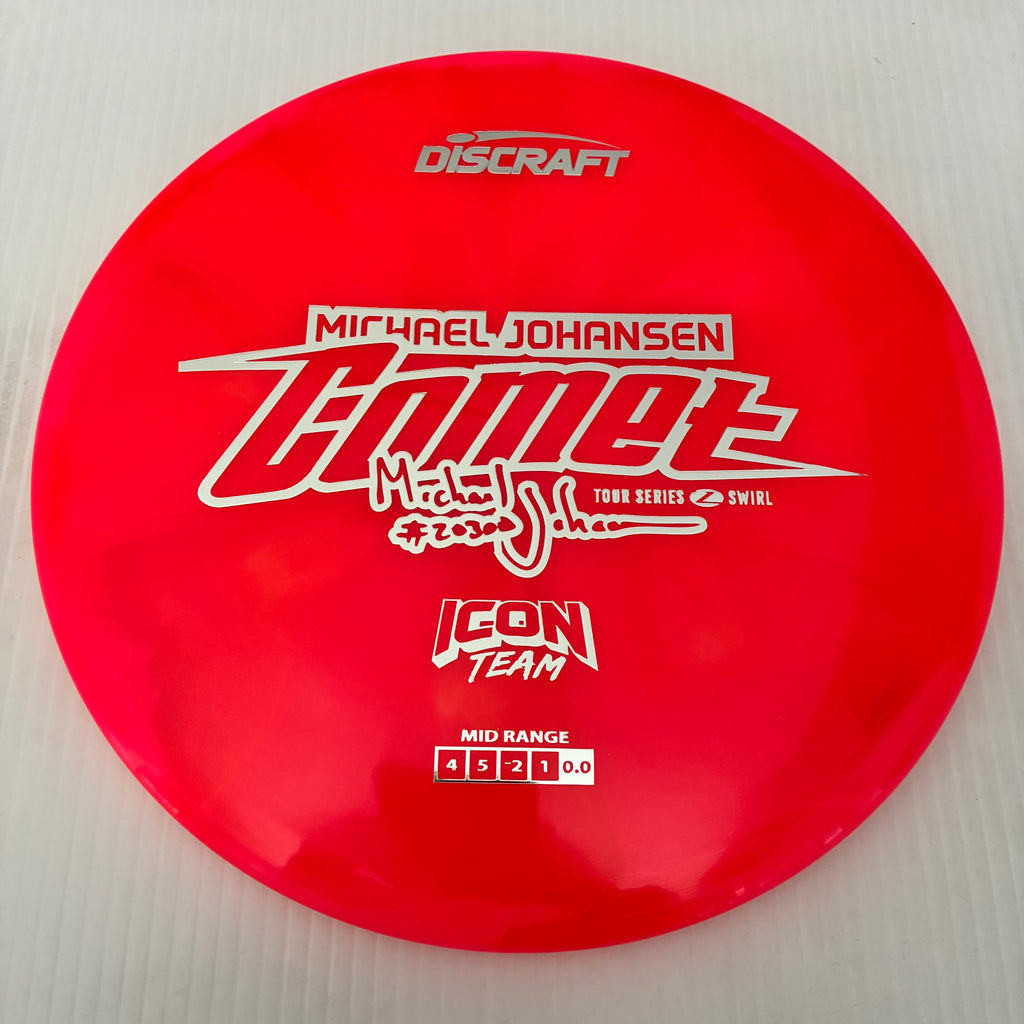 Discraft 2025 Michael Johansen Tour Series Z Swirly Blend Comet 4/5/-2/1