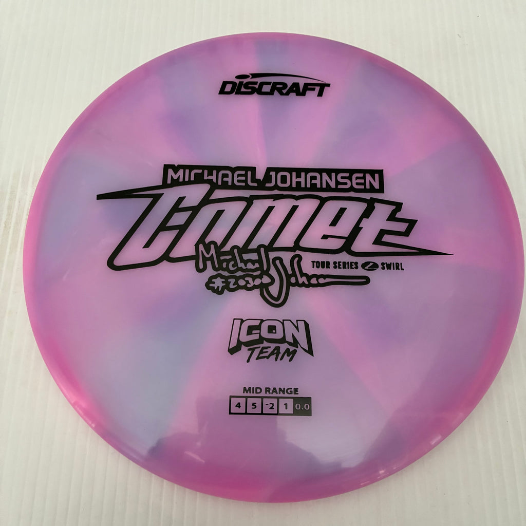 Discraft 2025 Michael Johansen Tour Series Z Swirly Blend Comet 4/5/-2/1