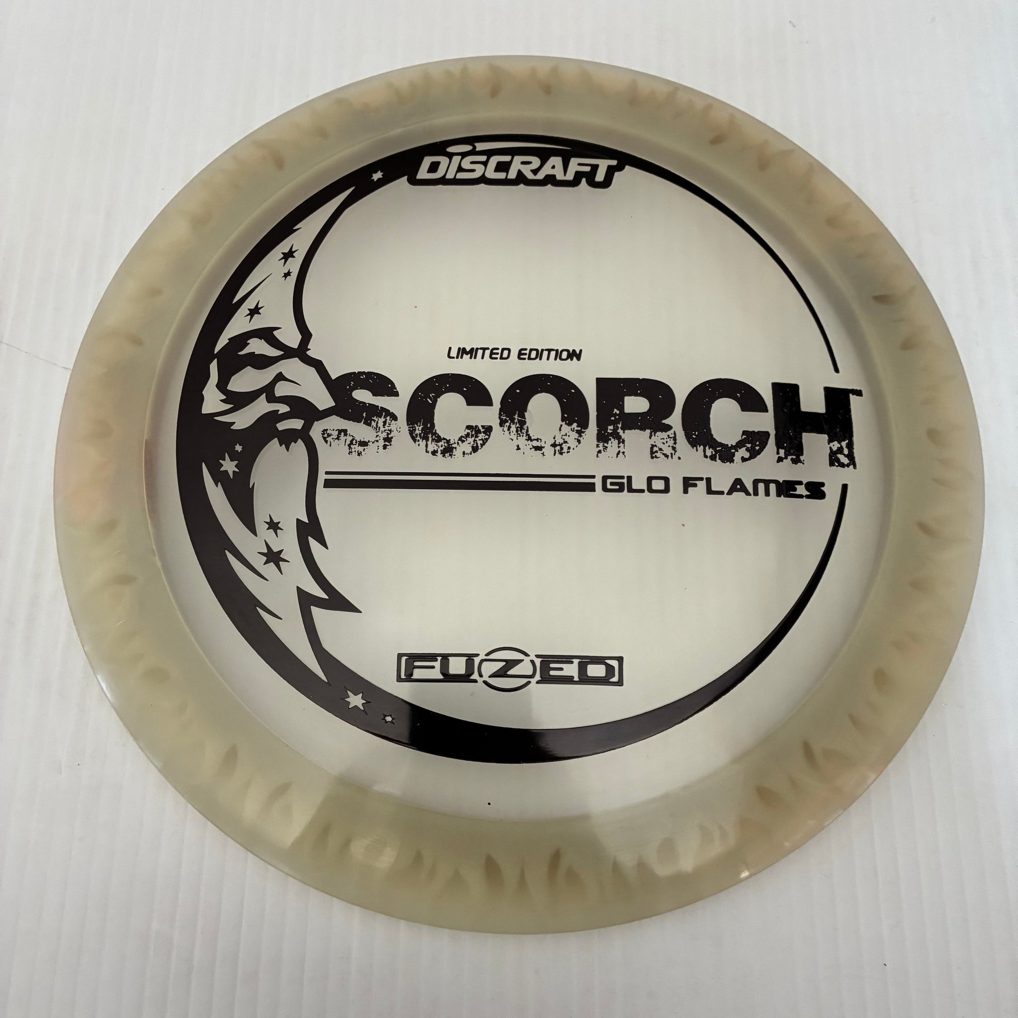 Discraft Limited Edition GLO Flame Pattern Fuzed Z Scorch 11/6/-2/-2