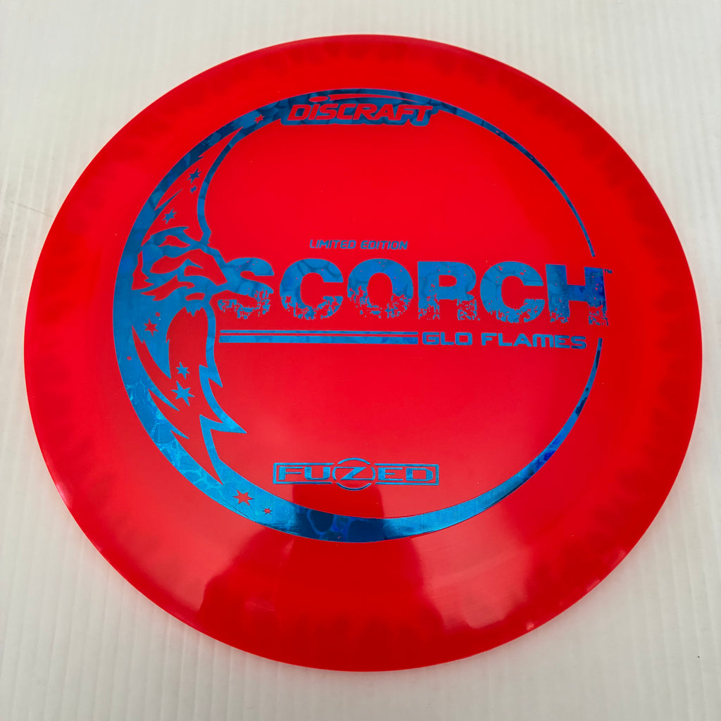 Discraft Limited Edition GLO Flame Pattern Fuzed Z Scorch 11/6/-2/-2